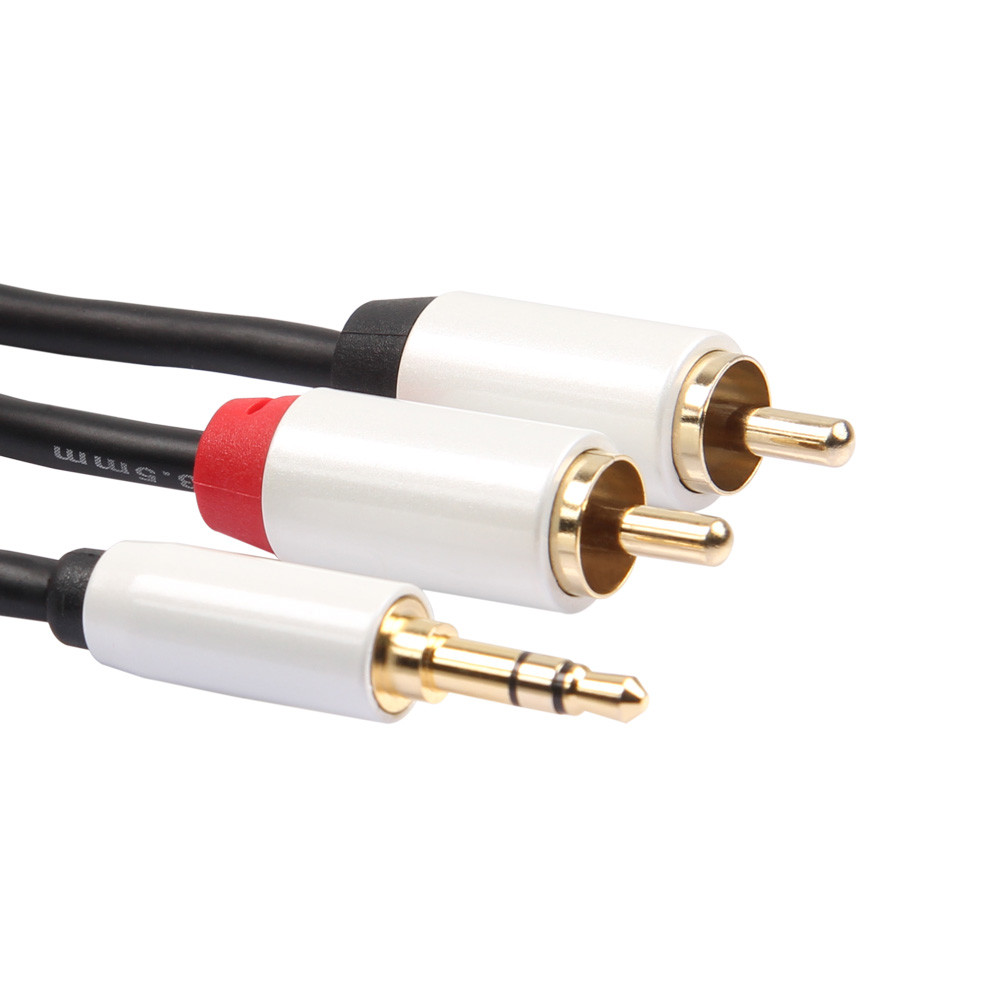 3.5mm to 2 RCA cable5