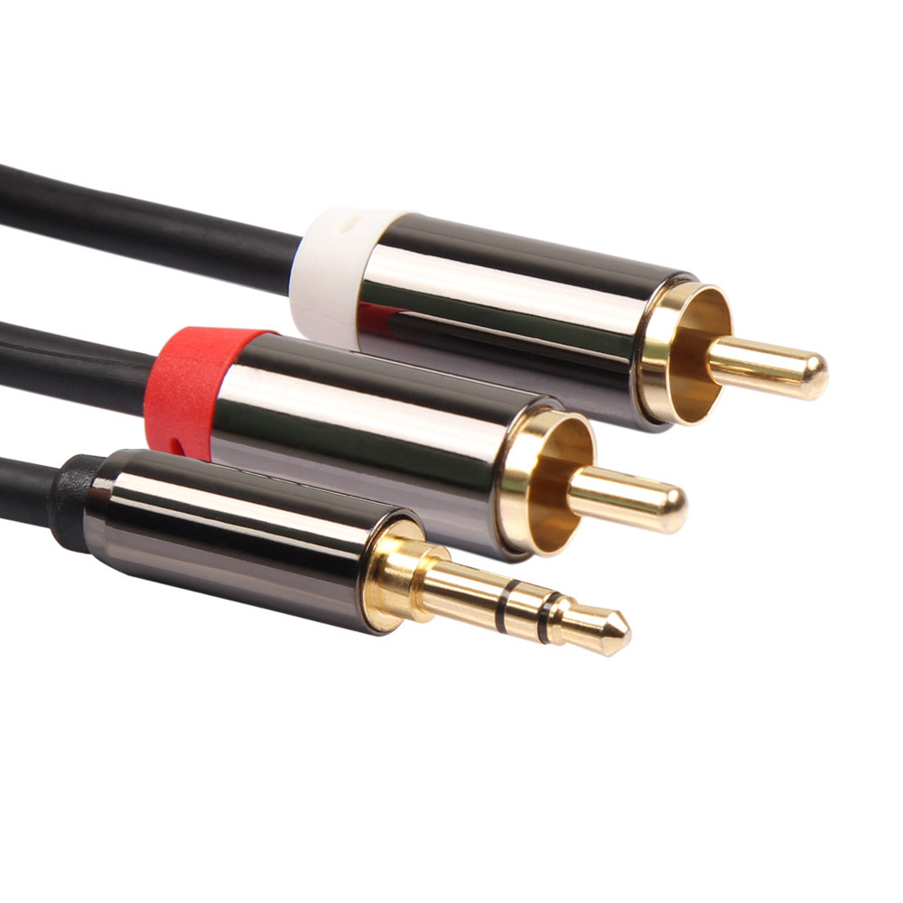 3.5mm to 2 RCA cable2