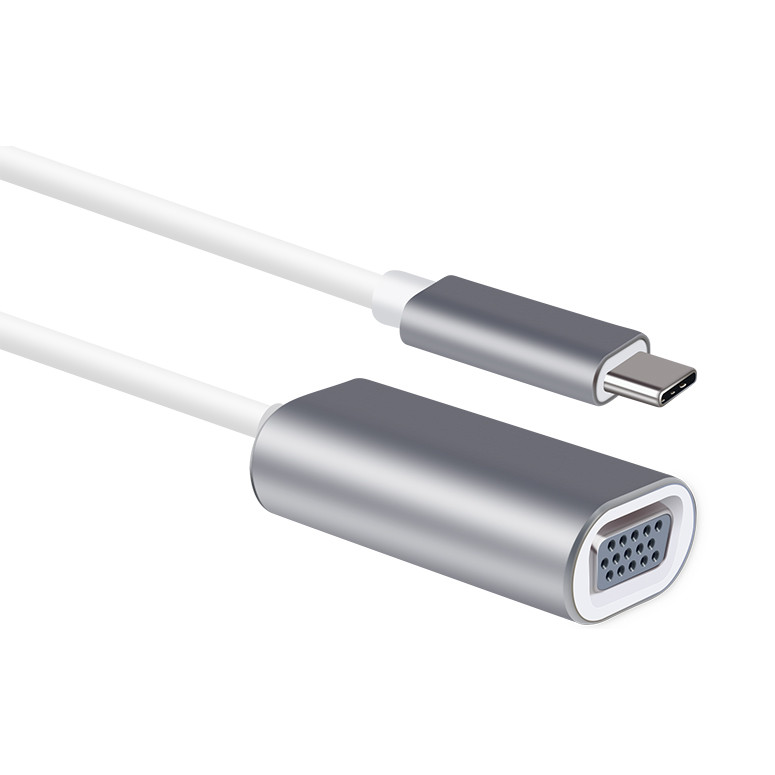 USB Type C male to VGA female cable