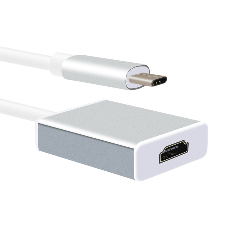 USB-C male to HDMI female cable adapter