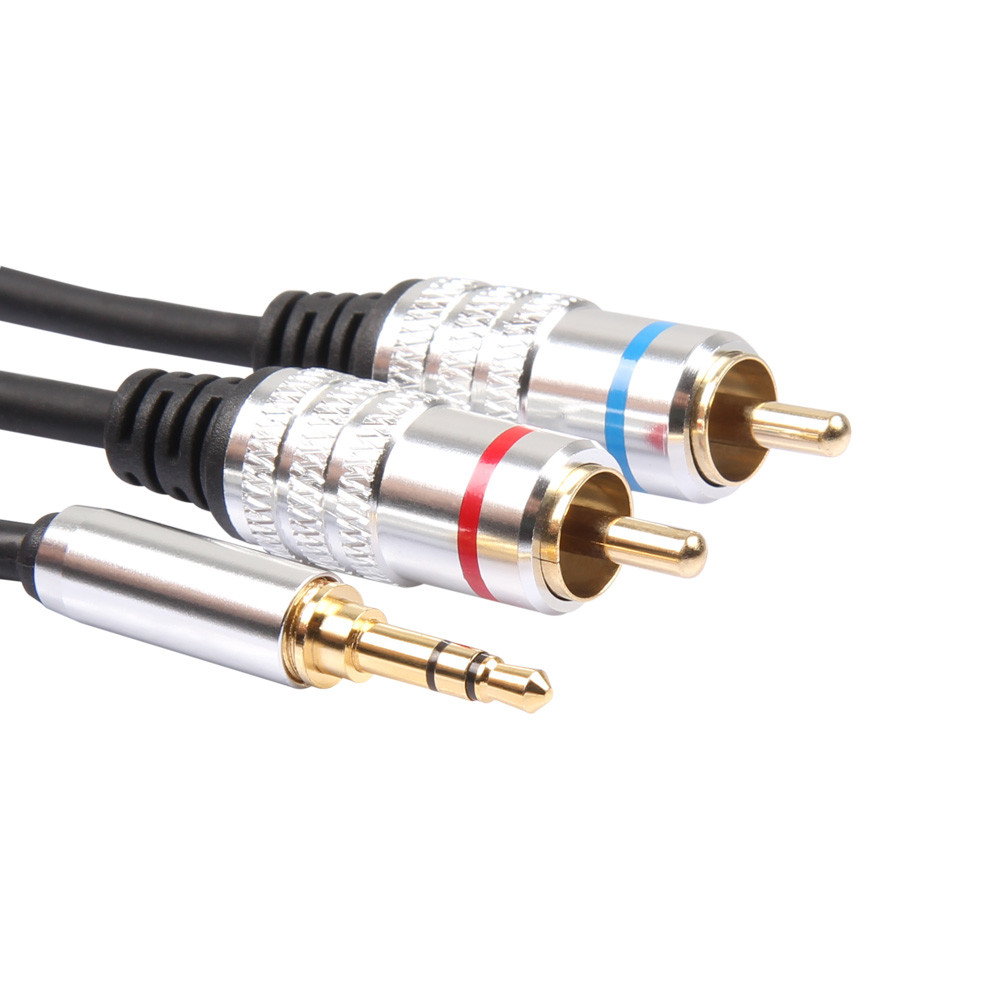 3.5mm to 2 RCA cable4