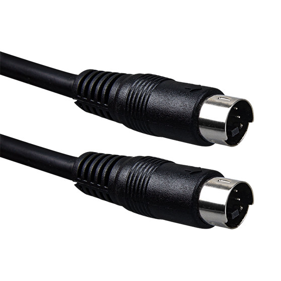 Din 4pin male to male cable