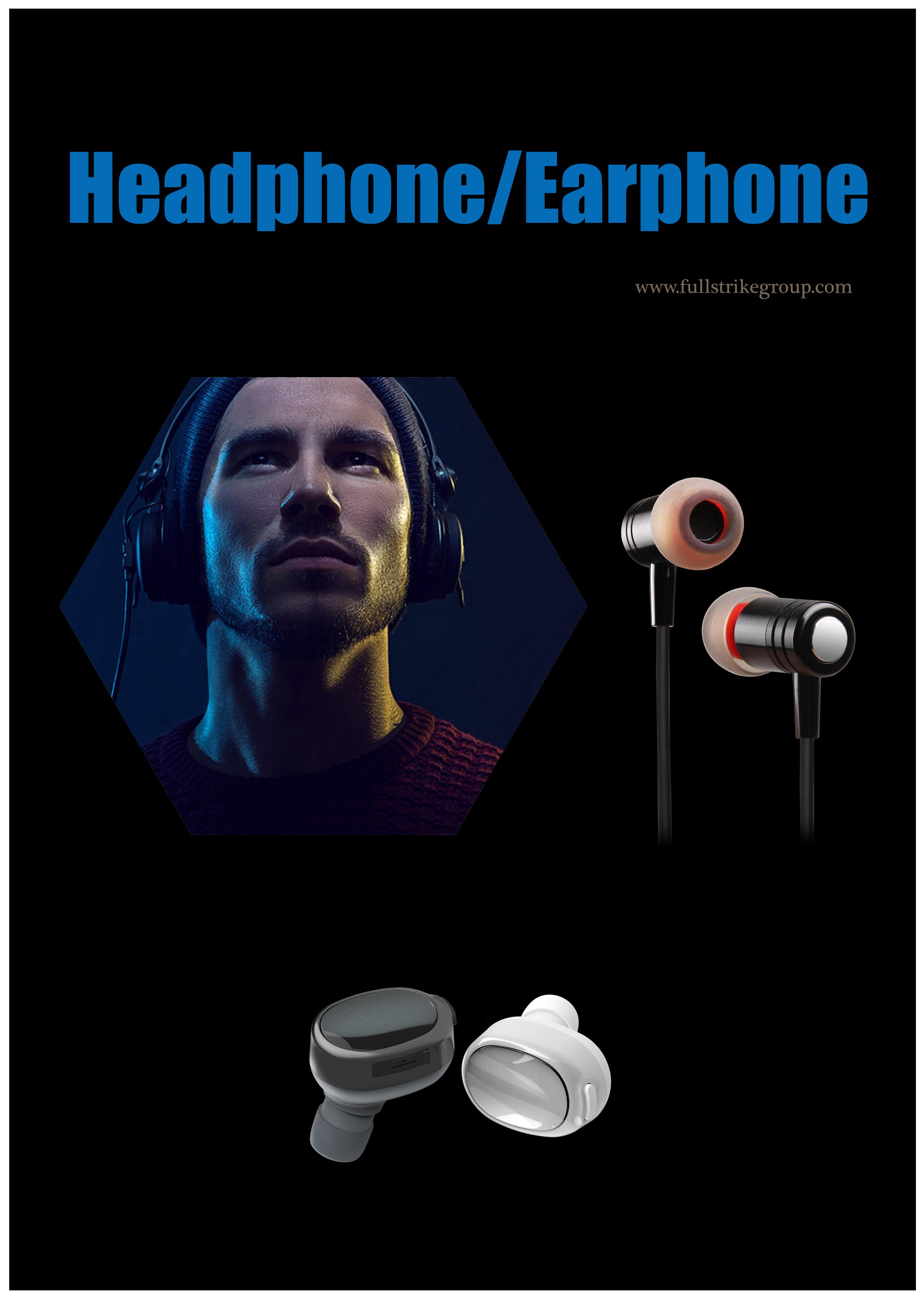 full strike,headphone earphone,group