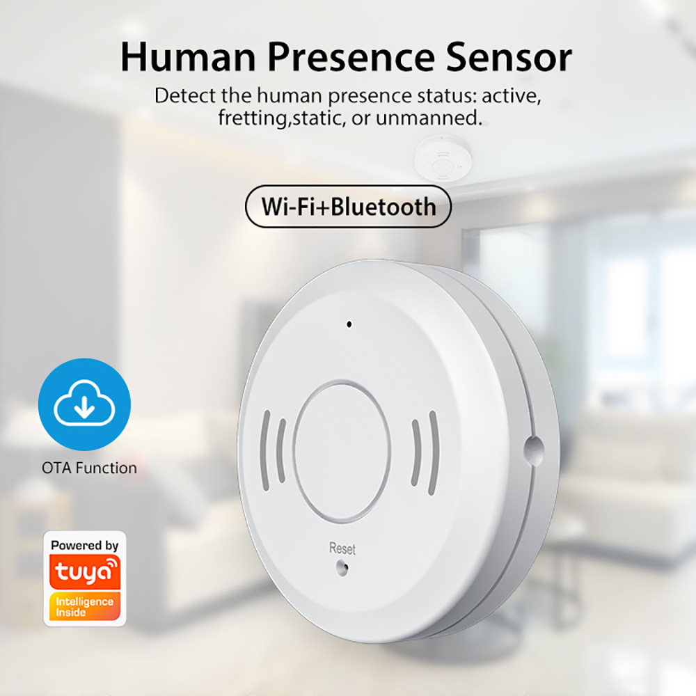 Tuya WiFi Wireless Smart Home PIR Motion Sensor Security Detectors