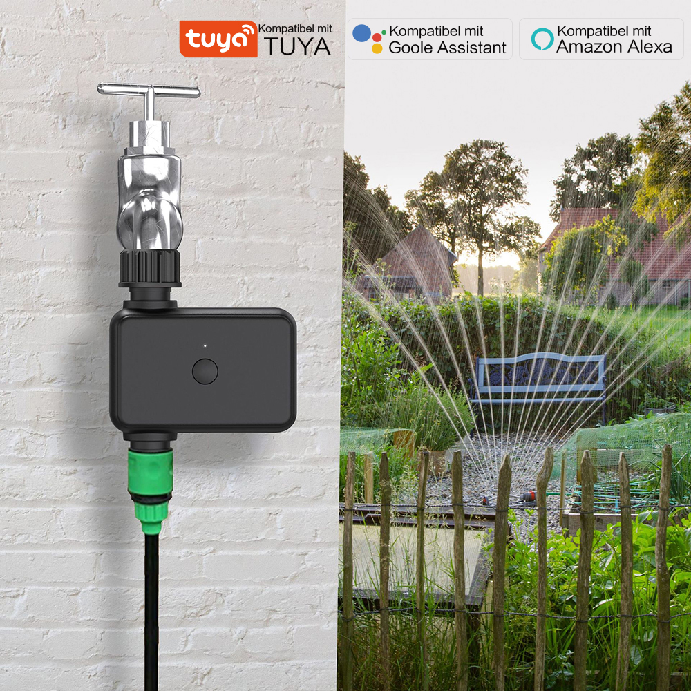 Watering timer supports bluetooth function APP remote control valve irrigator timing watering flower